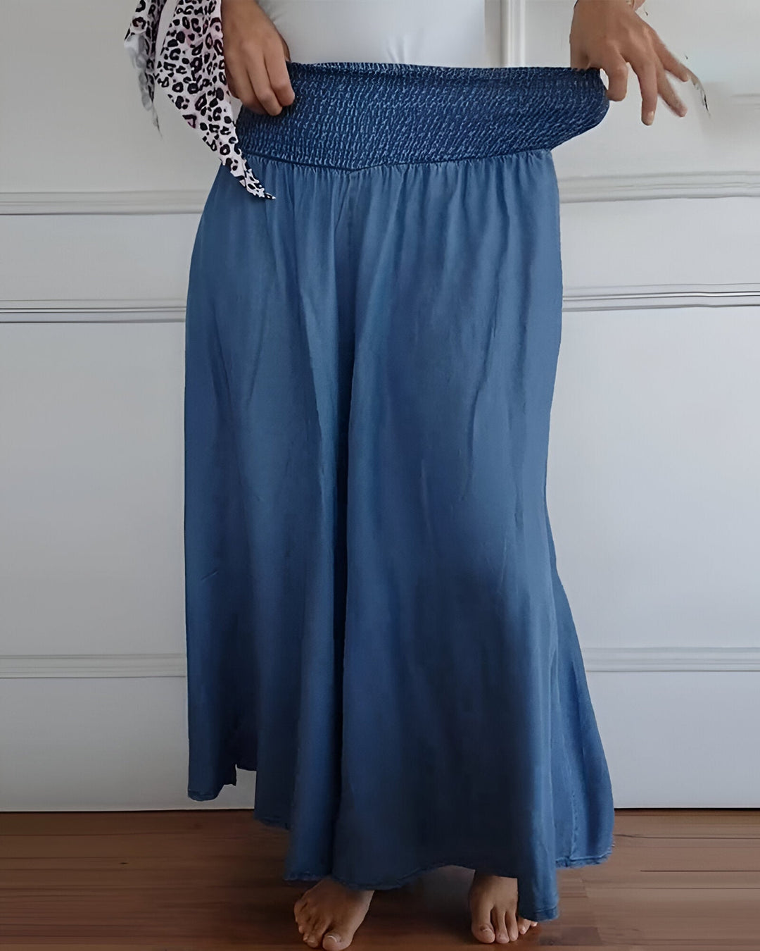 Evie | Lightweight printed skirt