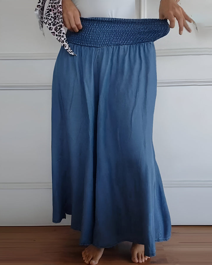 Evie | Lightweight printed skirt