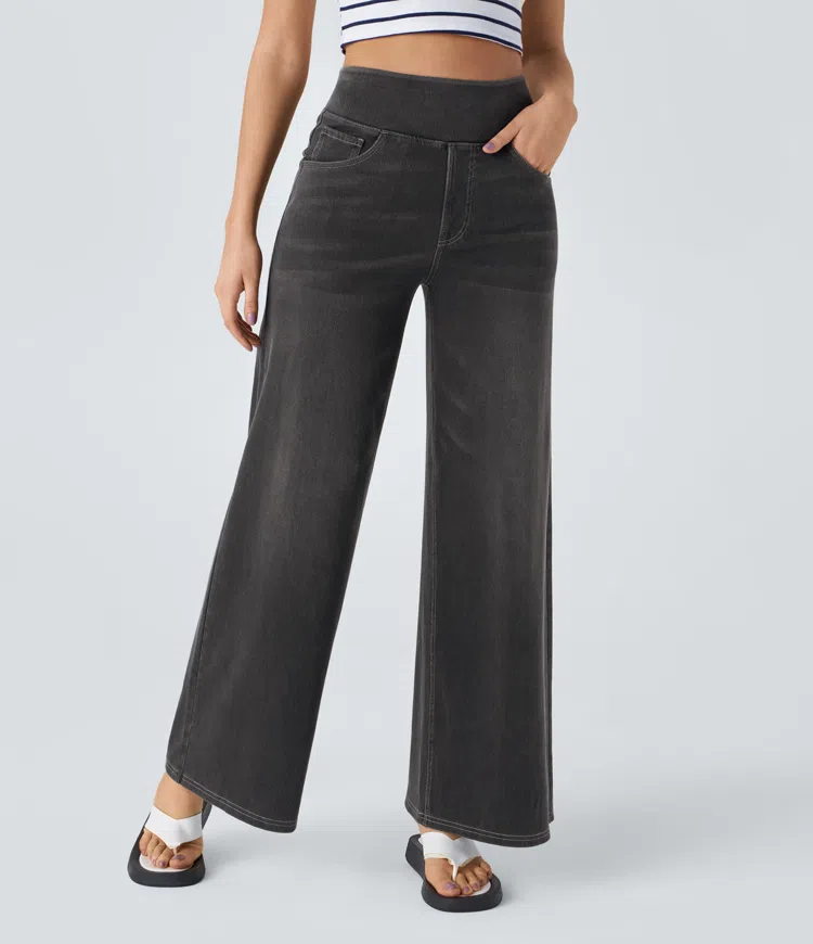 Harper | Relaxed Fit Wide-Leg Jeans