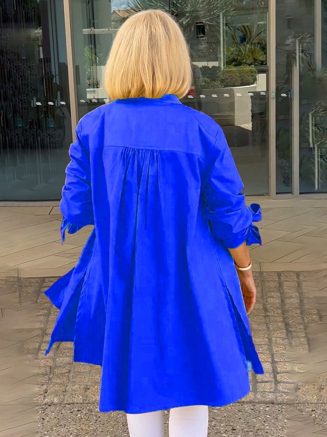 Zoe | Classy Long Shirt Jacket