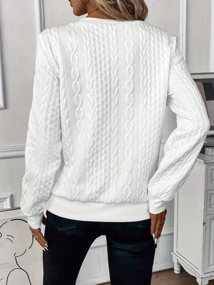 Chloe | Elegant Quarter-Zip Sweater