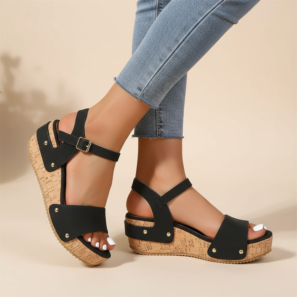 Eva Rieke | Elegant wedge sandals