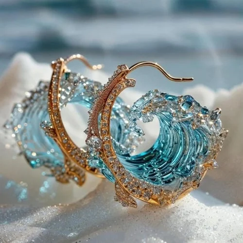 Ruby | Ocean's Oath Earrings