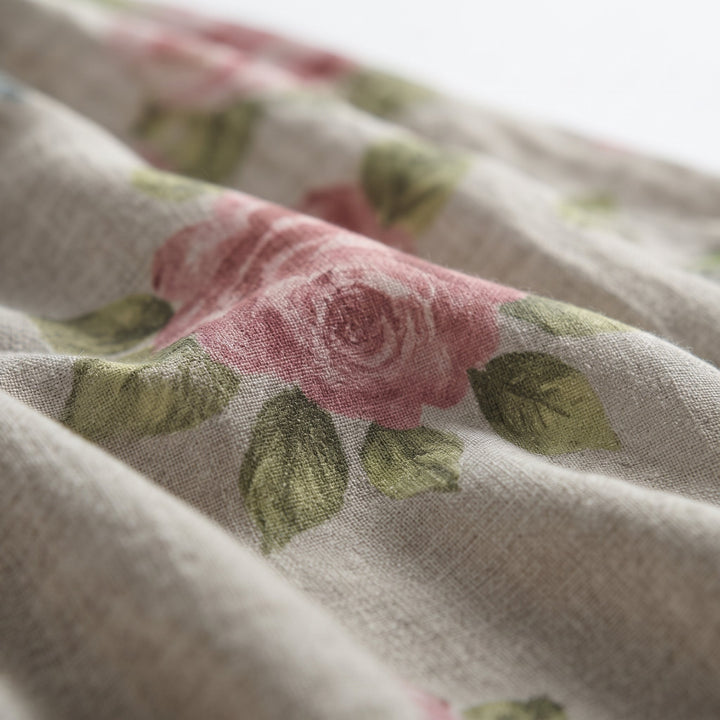 Harper | Vintage lace-up floral dress