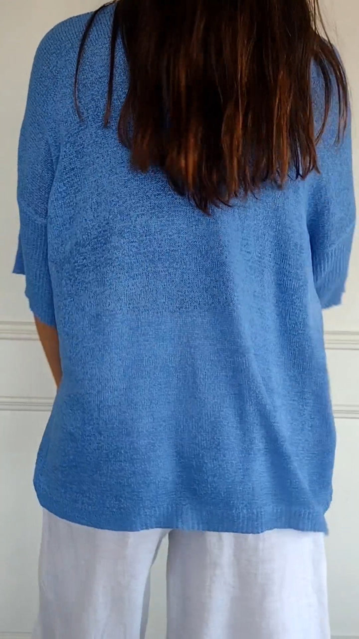 Isabelle | Casual V-Neck Top