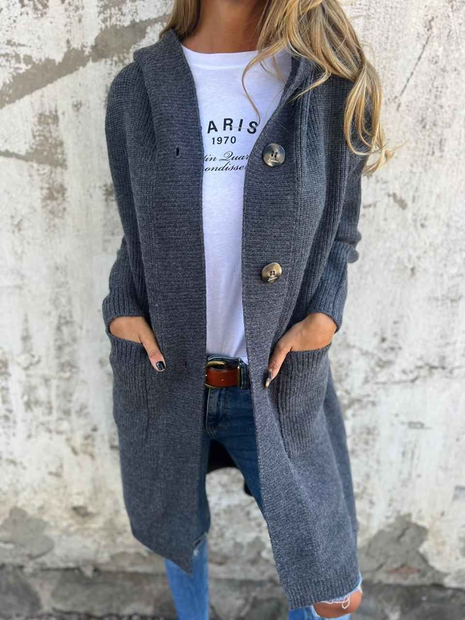 Felicity | Chic Long Knit Cardigan