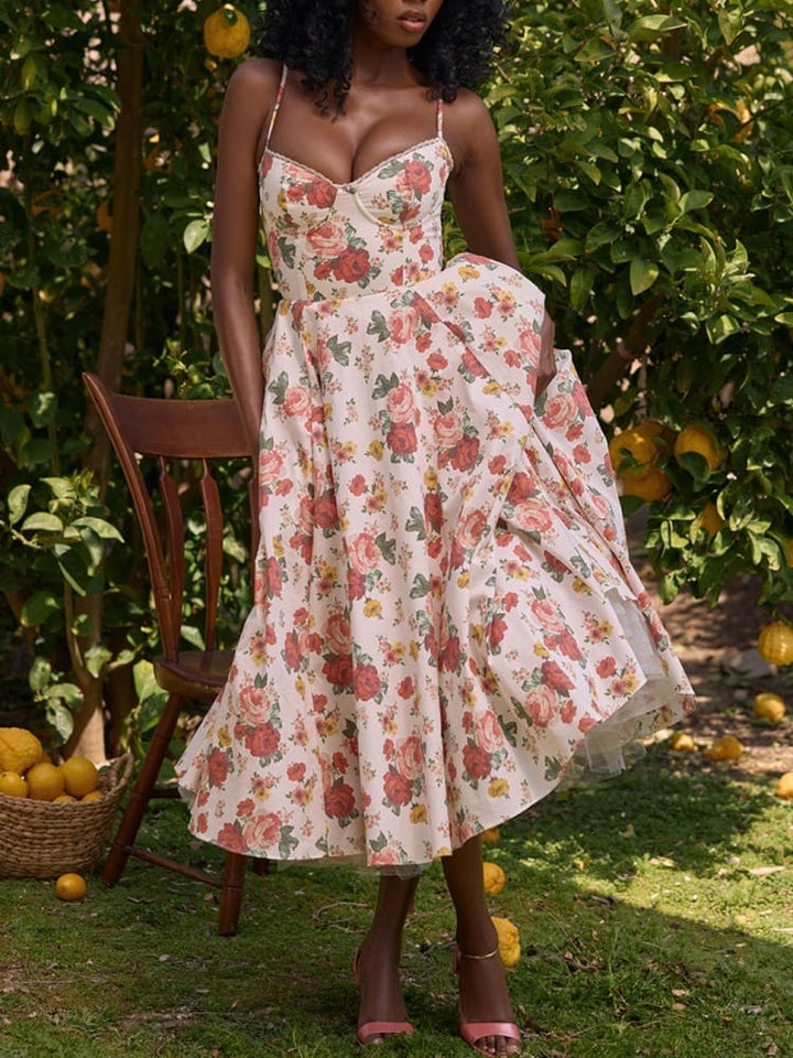 Britta | Luxury midi dress