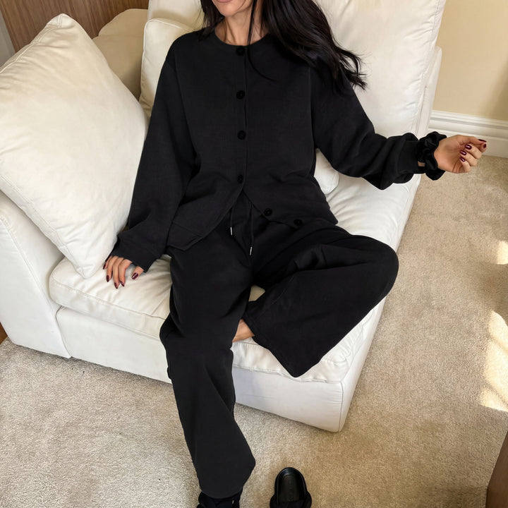 Phoebe | Relaxed Button-Up Two-Piece Set