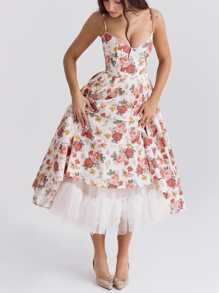Britta | Luxury midi dress