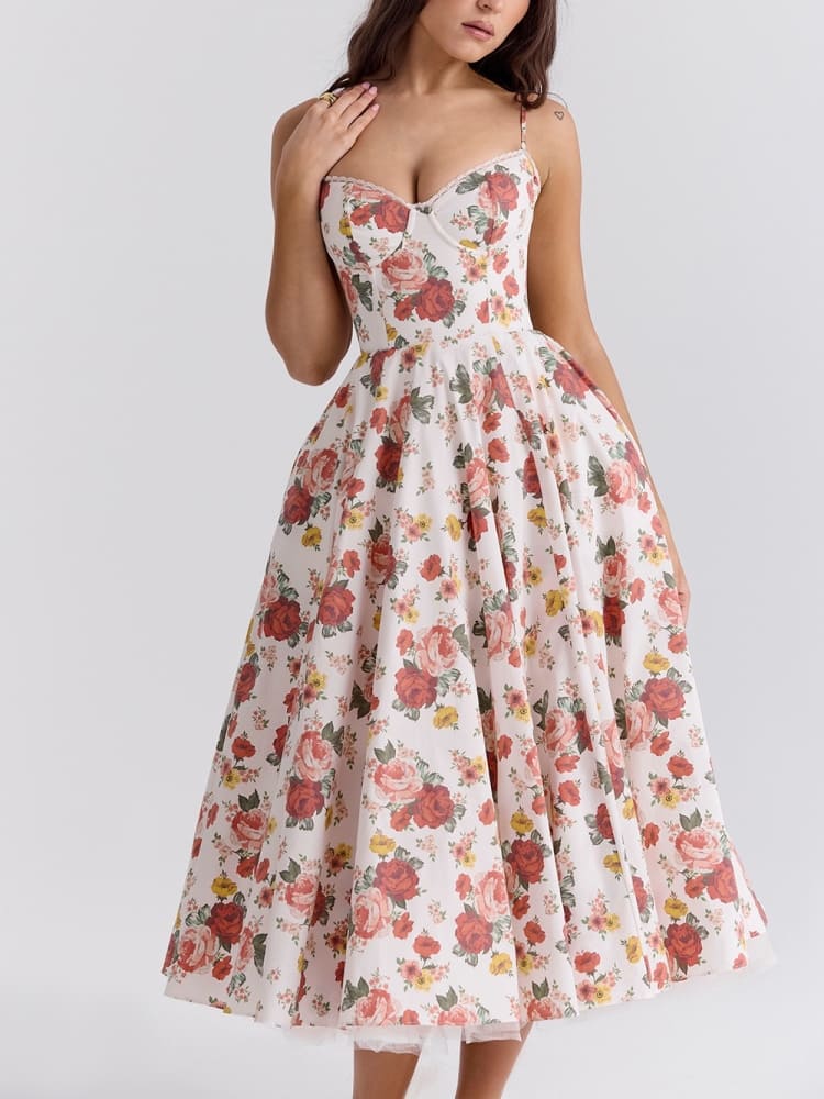 Britta | Luxury midi dress