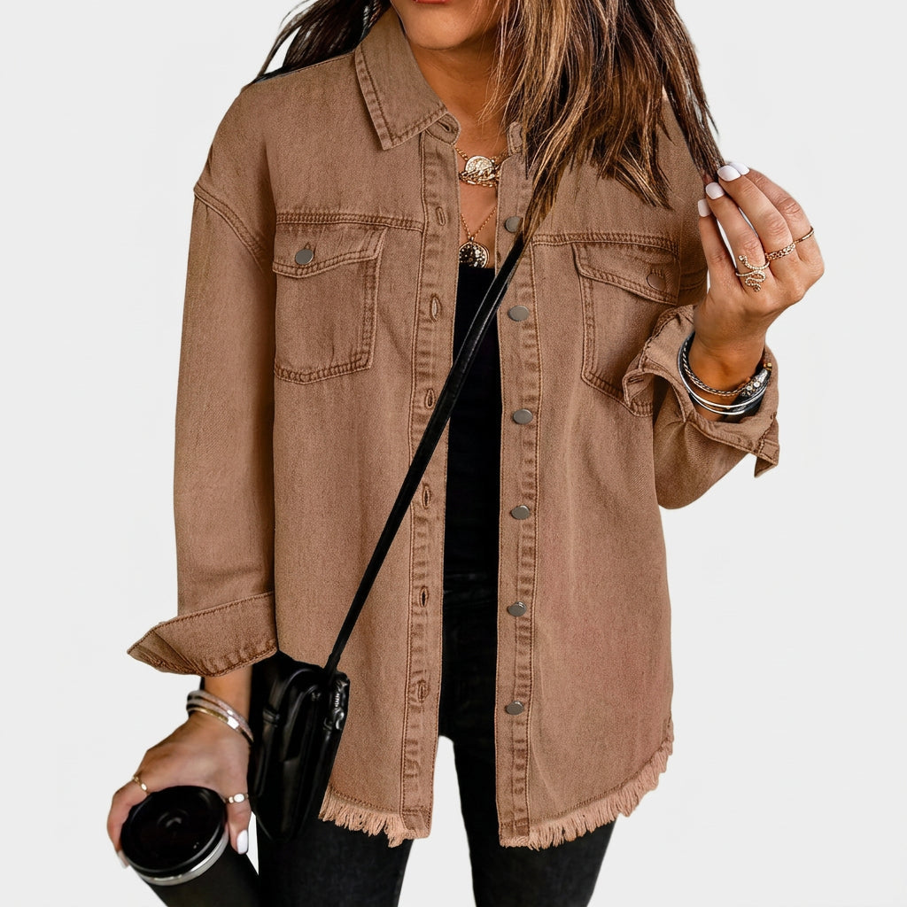 Amber - Classic Denim Jacket