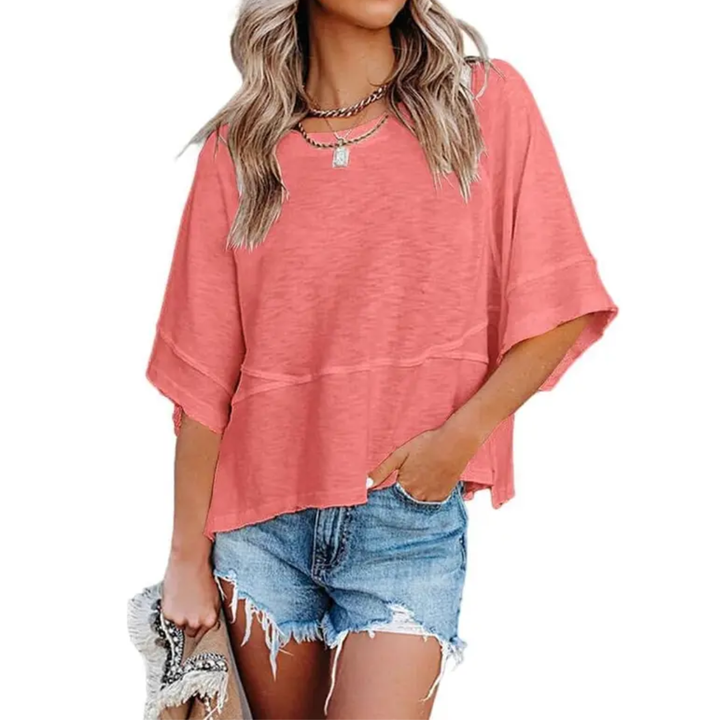 Samantha | Relaxed Batwing Sleeve Blouse