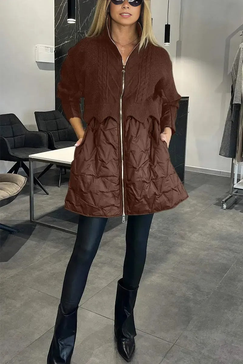 Ruby | Quilted Hybrid Jacket