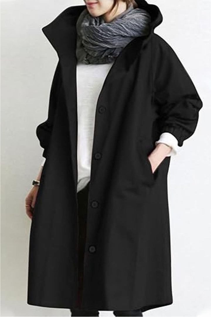 Megan | Oversized Water-Resistant Windbreaker