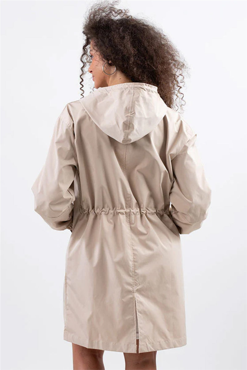 Megan | Oversized Water-Resistant Windbreaker