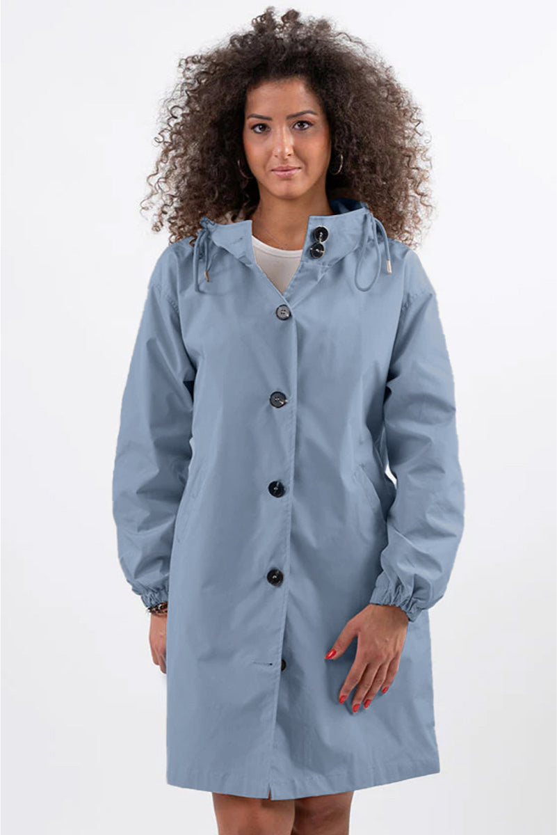 Megan | Oversized Water-Resistant Windbreaker