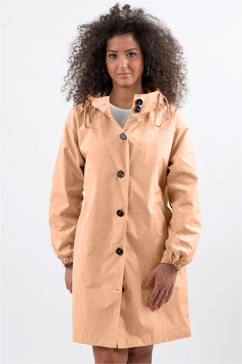 Megan | Oversized Water-Resistant Windbreaker