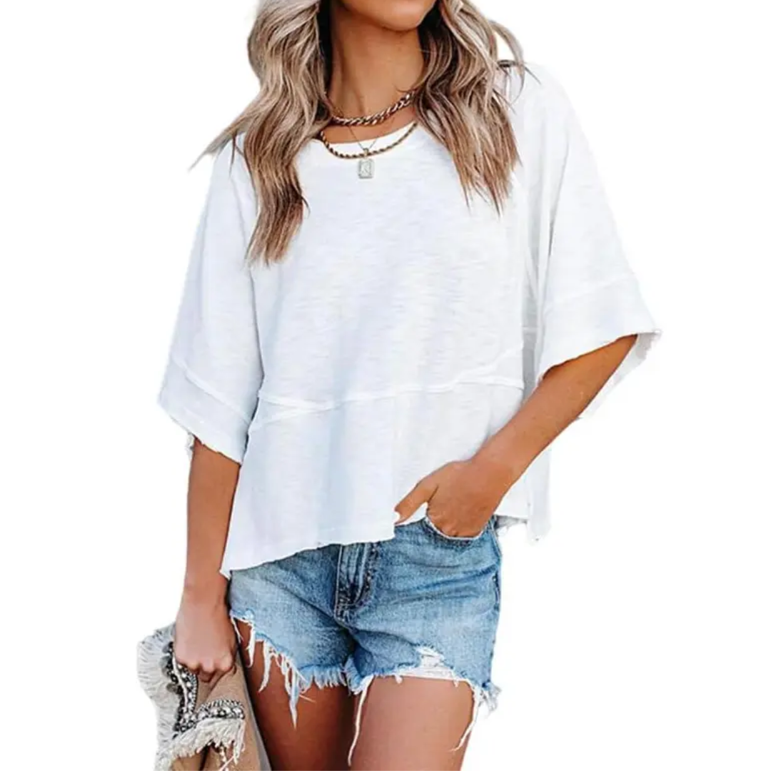 Samantha | Relaxed Batwing Sleeve Blouse