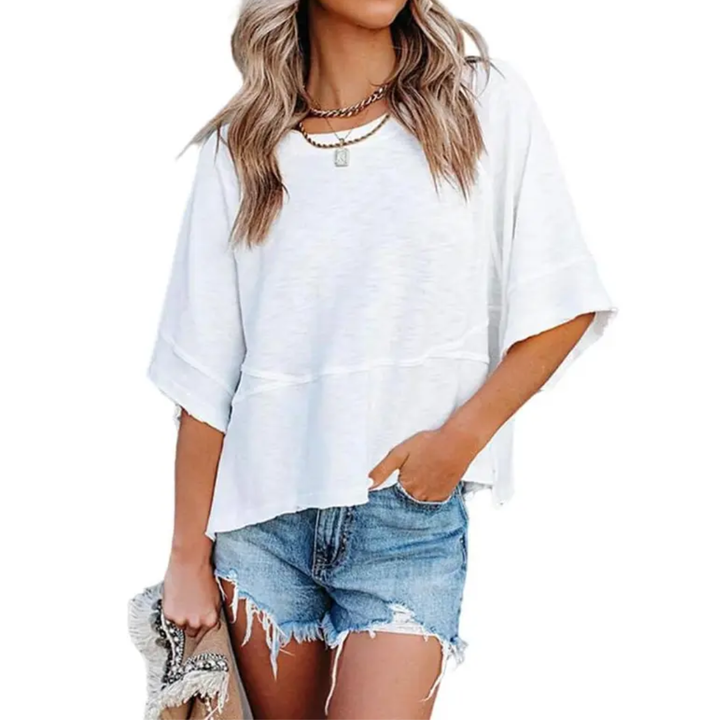 Samantha | Relaxed Batwing Sleeve Blouse
